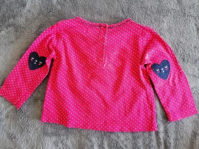 Tee-shirt fille taille 12 mois - photo numéro 2