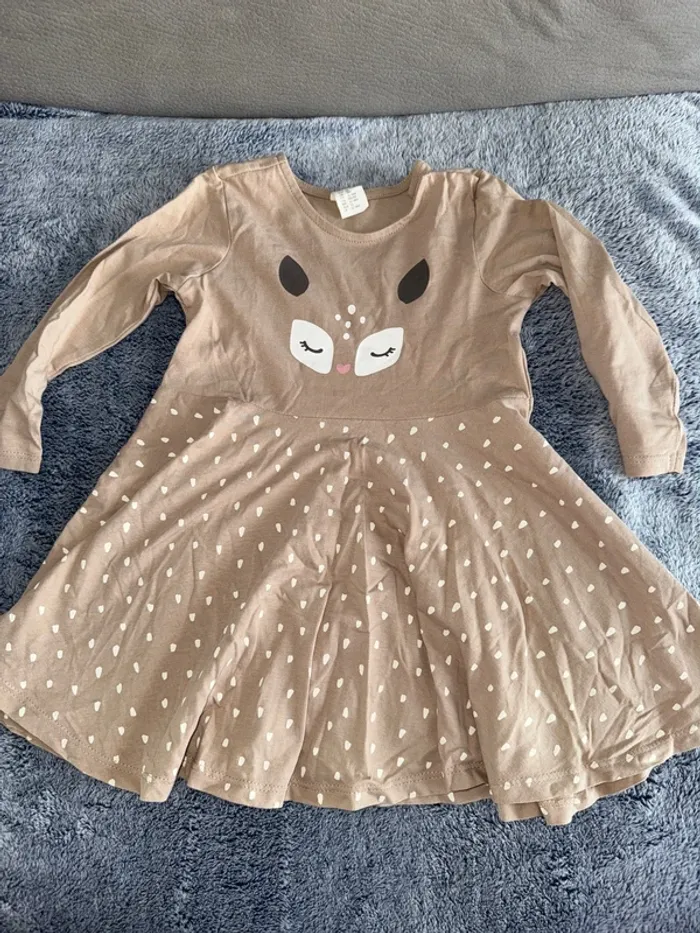Robe biche fluide