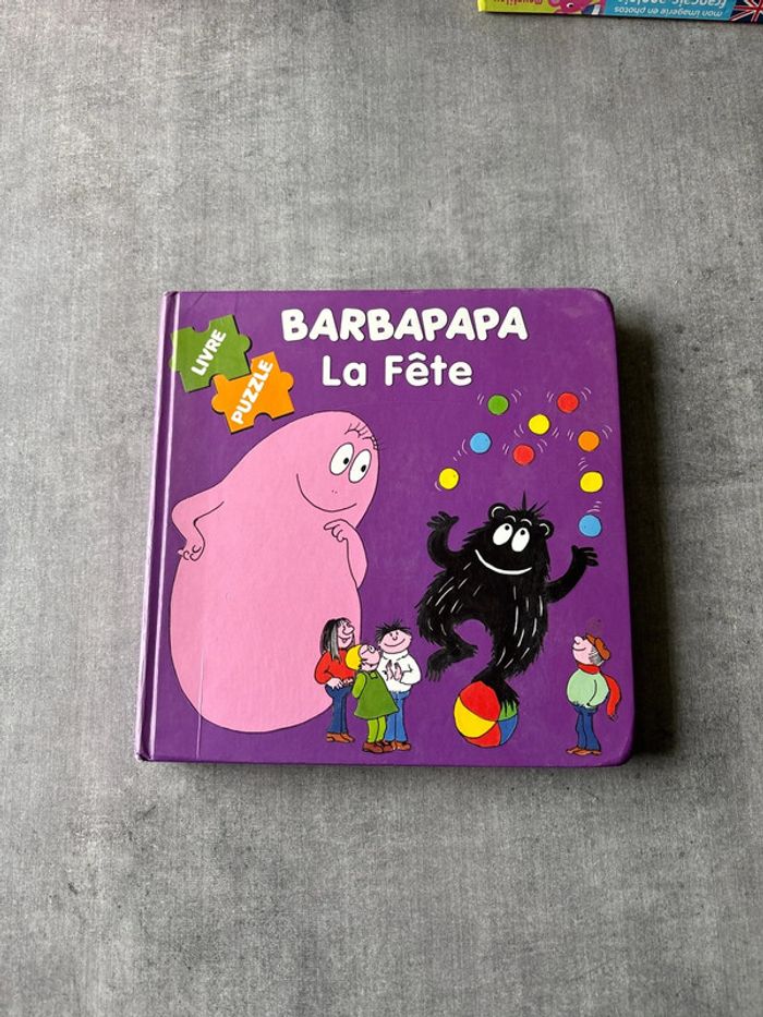 Livre puzzle, Barbapapa, la fête