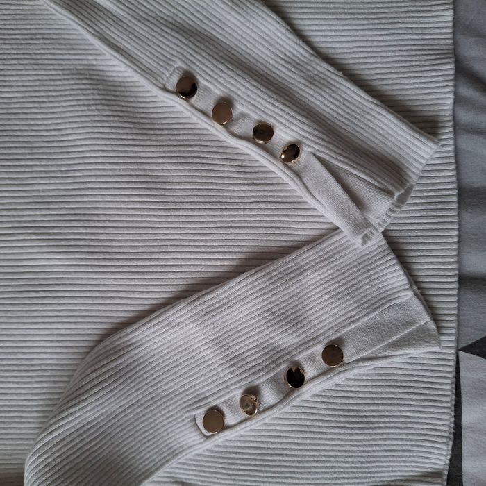 T-shirt - Pull blanche pour femme - Manches longues - Taille S - Nuna Lie - photo numéro 6