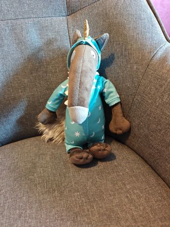 P'tit loup pyjama licorne