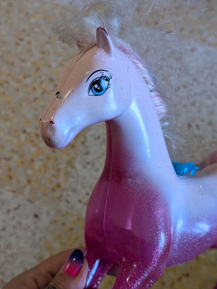 Cheval barbie rose - photo numéro 4