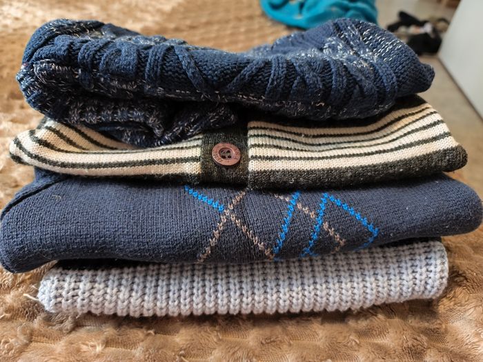 Lot de pulls