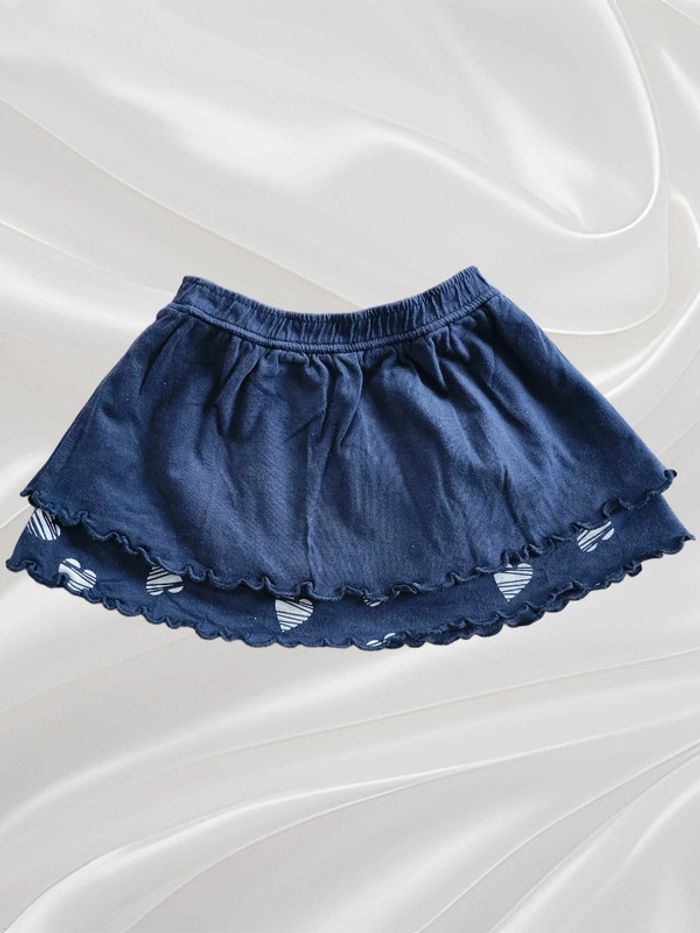 Jupe bleu marine fille 9 mois - photo numéro 2