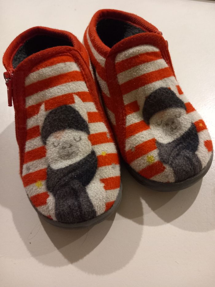 Chausson garçon vertbaudet taille 21