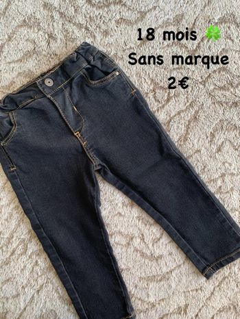 Pantalon 🍀 18 mois 🍀 Sans marque
