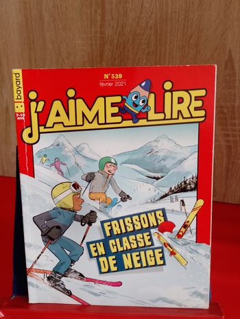 J'aime lire, n° 529 : Frissons en classe de neige