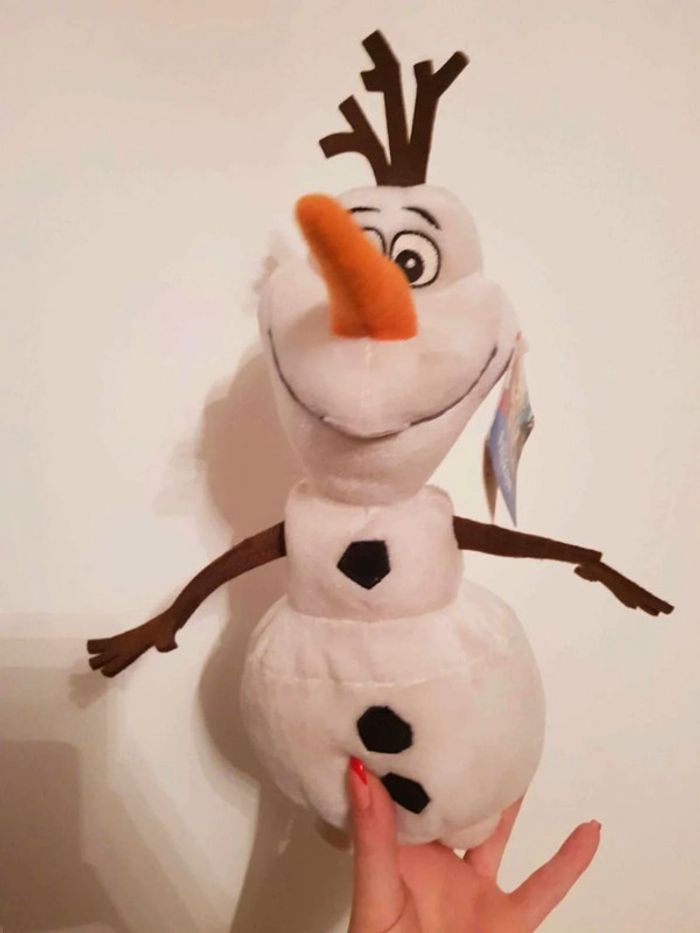 Peluche  olaf - photo numéro 3