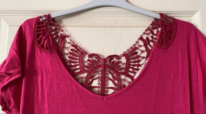 T-shirt dentelle - photo numéro 3