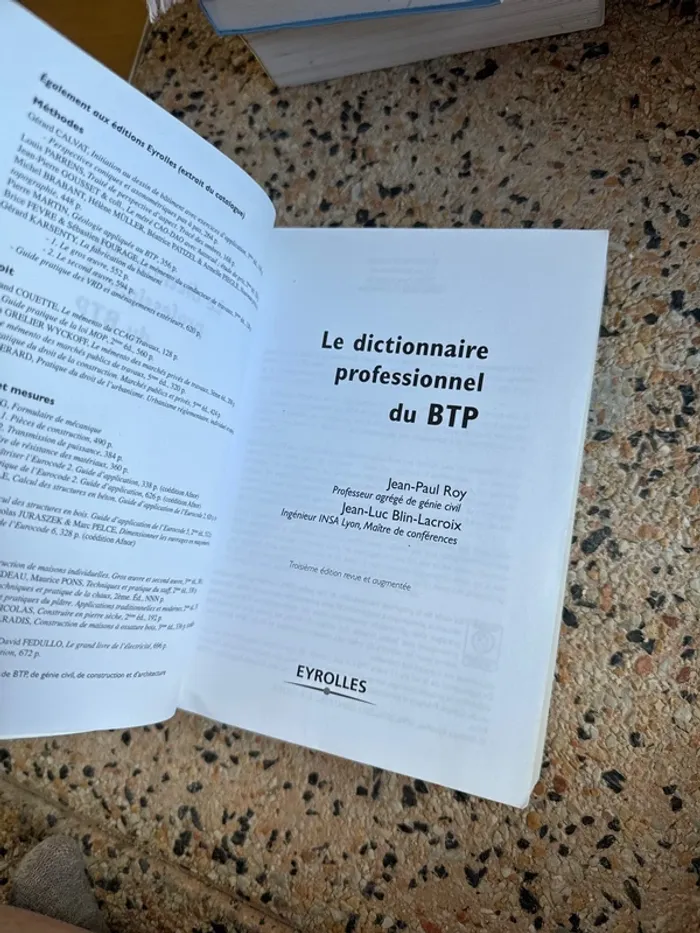 Le dictionnaire professionnel du BTP - photo numéro 5