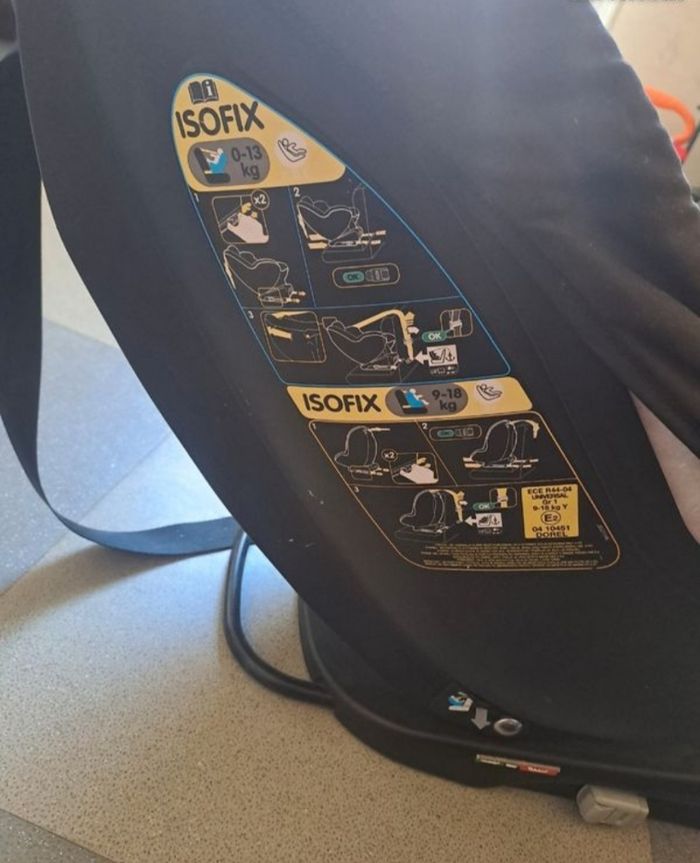 Siege auto isofix - photo numéro 3