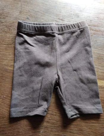 Leggings court fille 3 mois