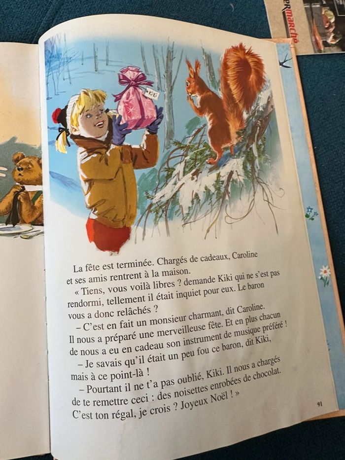 Recueil 3 histoires de Caroline Pierre Probst livre album pôle Nord Noël ski - photo numéro 9