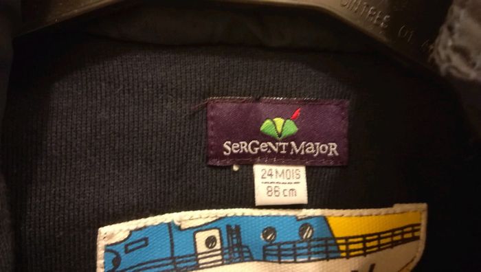 Pantalon noir NEUF T24 mois (86cm) - V92B - photo numéro 2