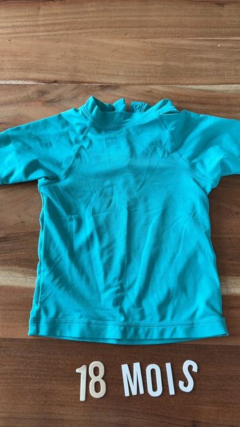Tee short matière maillot de bain