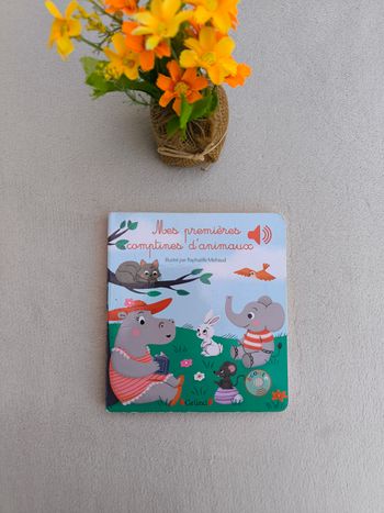 Livre sonore Mes premières comptines d'animaux Gründ