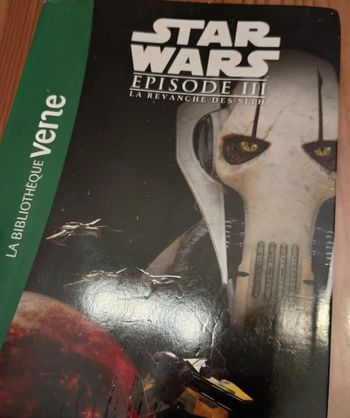 Livre Star Wars épisode III " La revanche des Siths"