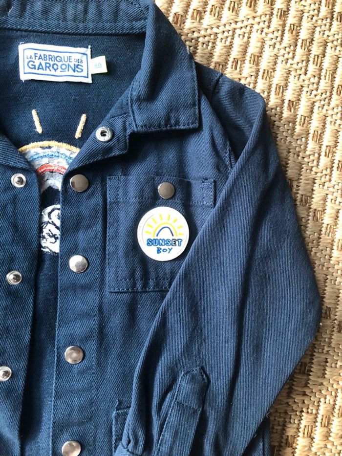 Chemise / veste légère taille 4 ans - photo numéro 3