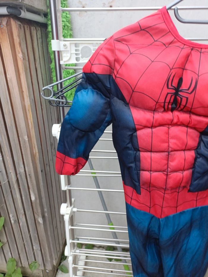 Déguisement Spider-Man avec muscle taille l 10 ans - photo numéro 3