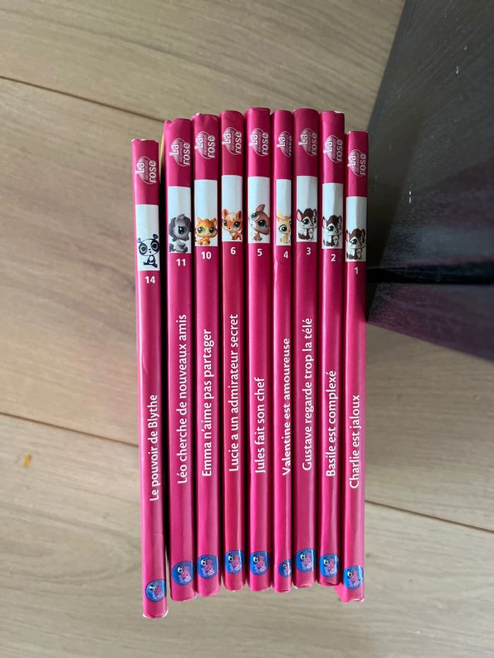 Livre pour enfants bibliothèque rose littlest petshop à l unité - photo numéro 2