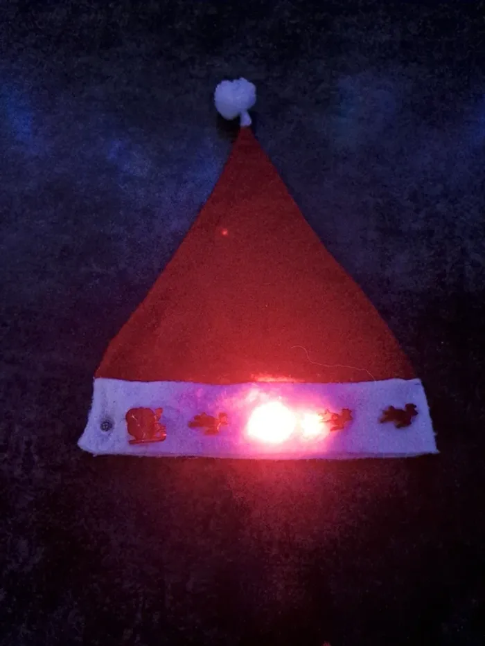 lot 2 bonnets Père Noel - photo numéro 6