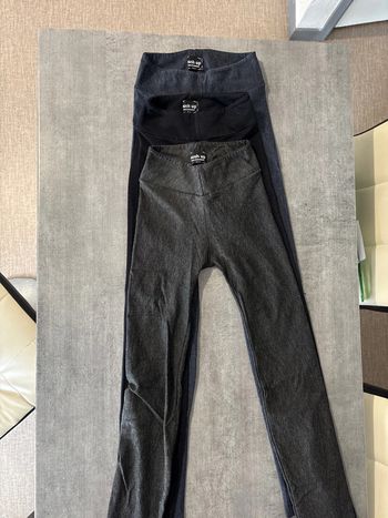 Lot de 3 leggings push up