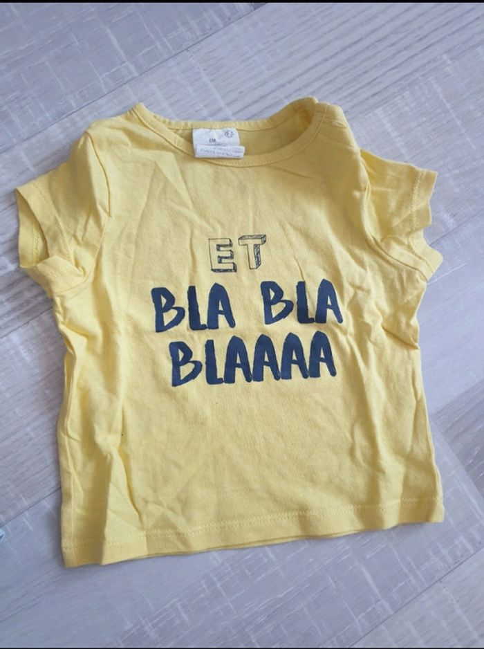 Lot tee shirt 6 mois - photo numéro 2