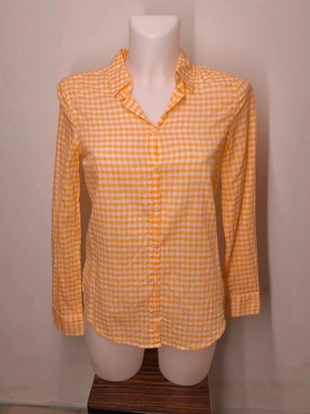 Chemise United Colors of Benetton Femme Taille XS Orange