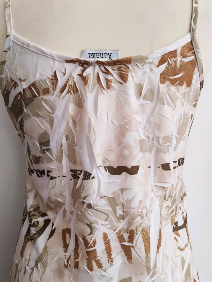 Robe NEUVE effet plié taille M - photo numéro 5
