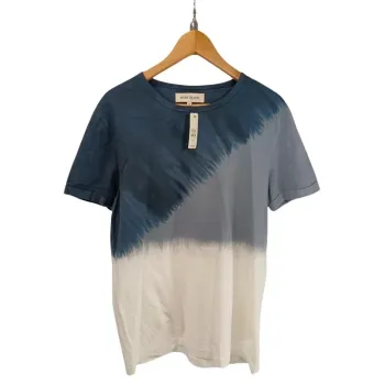 T-shirt tie and dye bleu/blanc - Taille M - River Island - Neuf A348