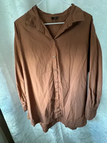 Chemise marron