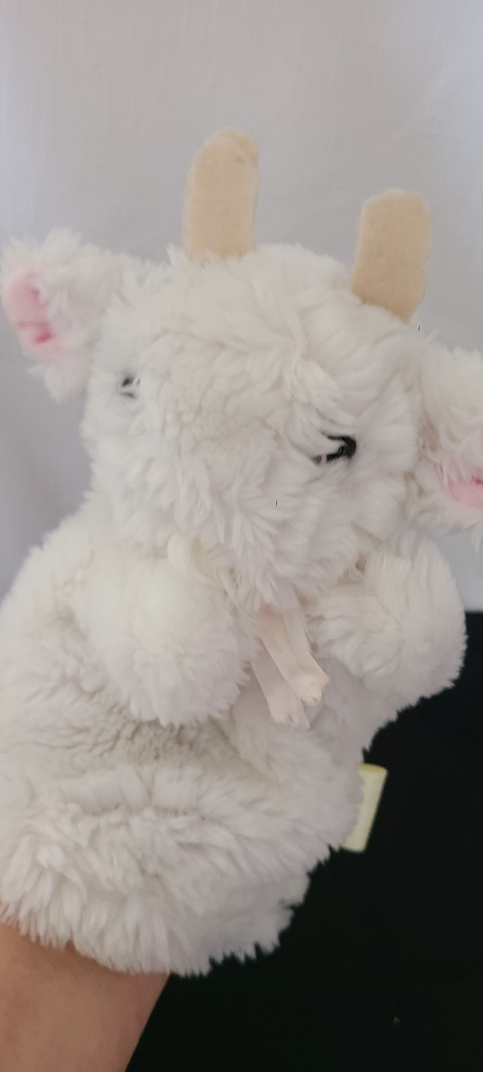 doudou marionnette chèvre  baby nat - photo numéro 6