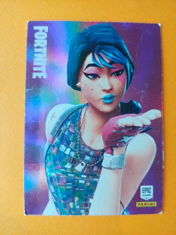 Carte panini Fortnite serie 1 Holo foil #236 sparkle specialist epic outfit