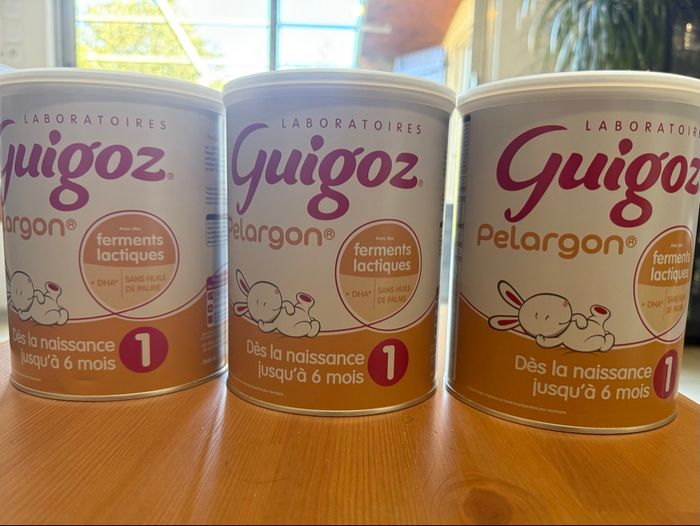 Guigoz  Pelargon 1er âge 0-6 mois