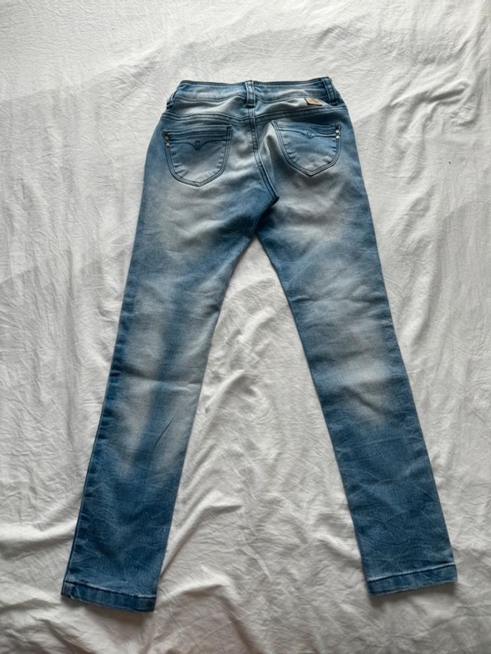Jeans bleu ikks skinny fit - photo numéro 2