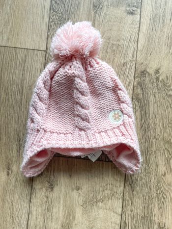 Bonnet hiver bébé fille taille 6-12 mois