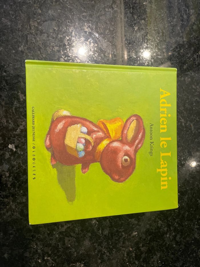 Adrien le lapin livre đź“•