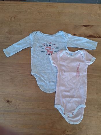 Lot de deux bodies