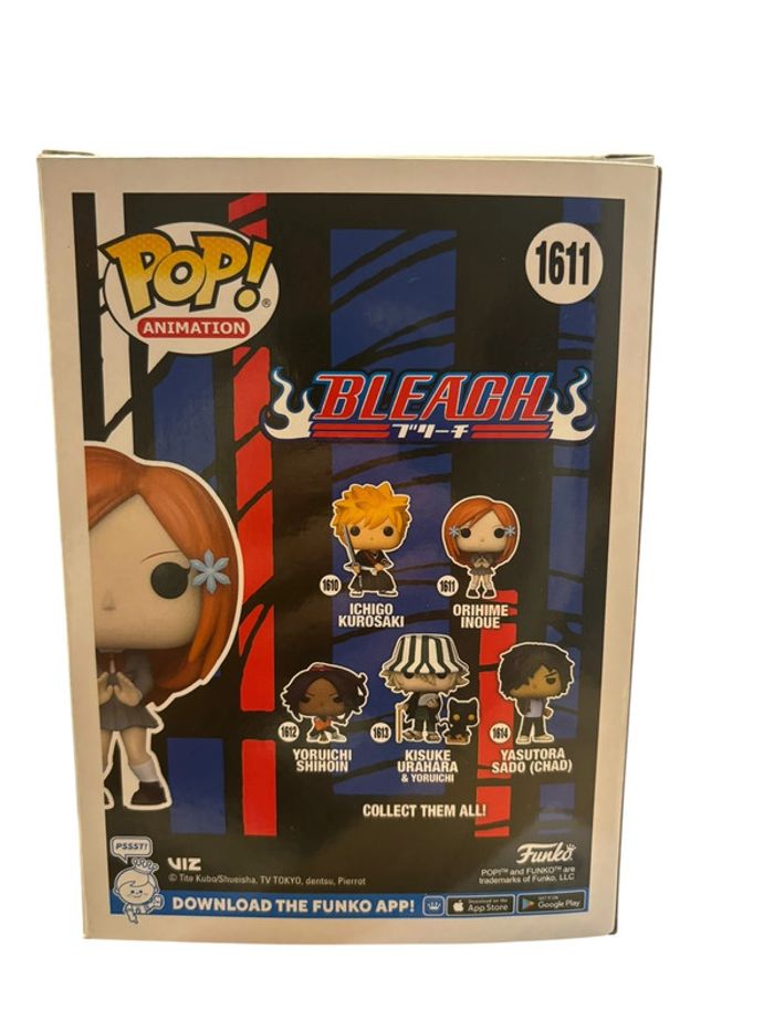 Figurine Funko Pop Bleach Orihime Inoue 1611 neuf - photo numéro 2