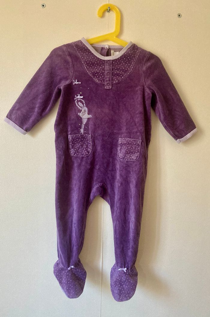 pyjama grenouillère danseuse bébé 2 ans