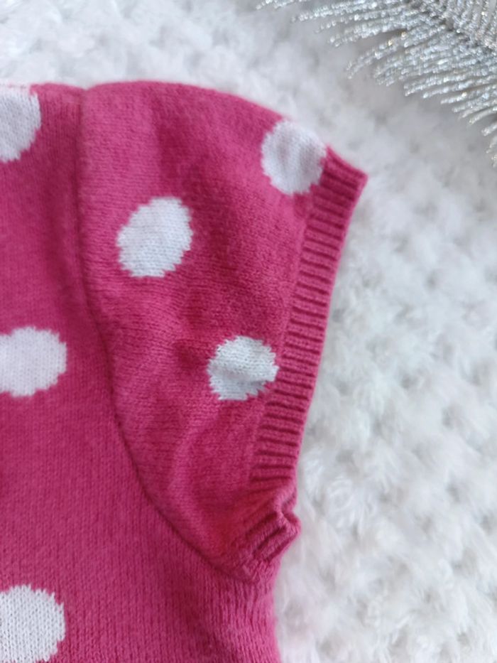 🔸Robe rose à pois Grain de Blé 12 mois🔸 - photo numéro 5