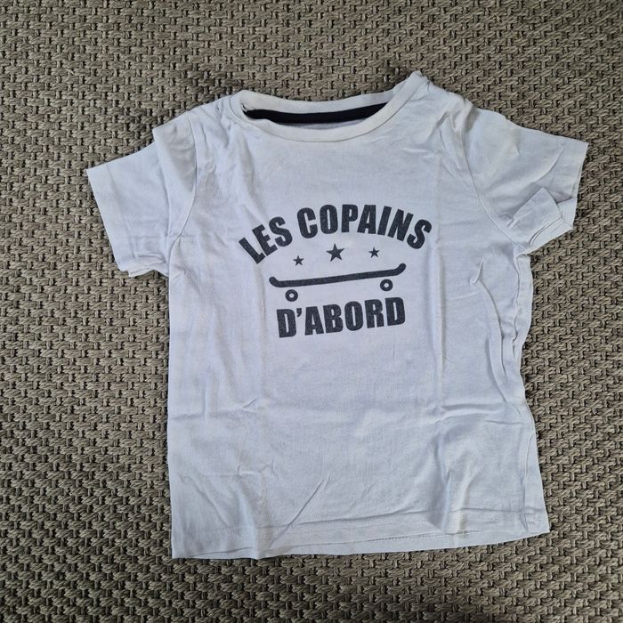 Lot de 2 t-shirts "textes" MC - 3ans - photo numéro 6