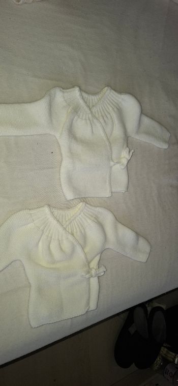 Lots de deux layettes 