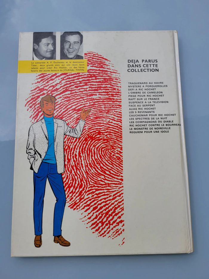 EO d'octobre 1973, Ric Hochet, Épitaphe pour Ric Hochet, editions dargaud - photo numéro 10