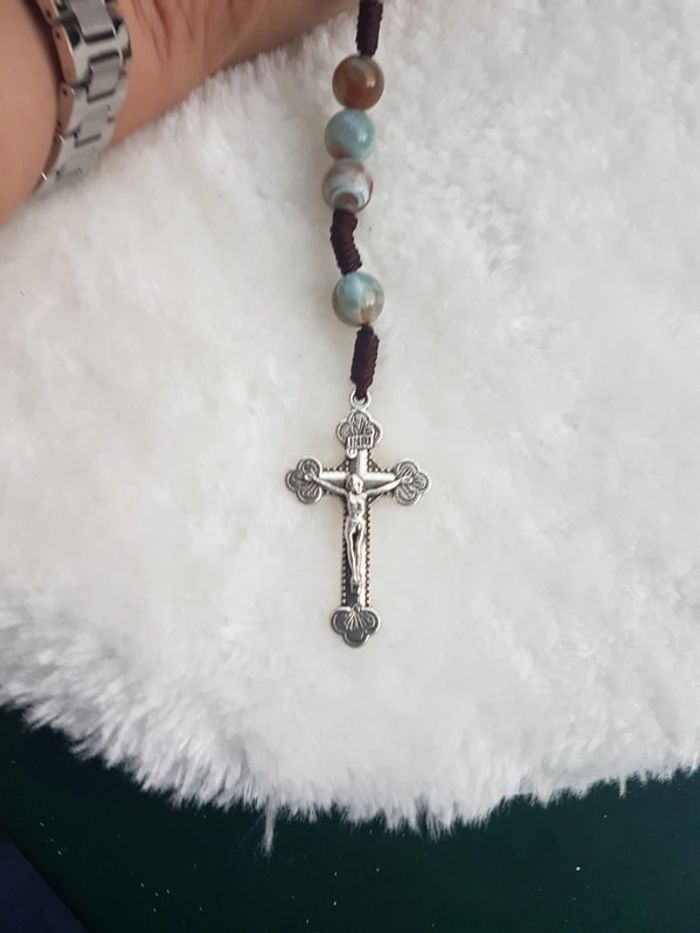 Chapelet pierres naturelles