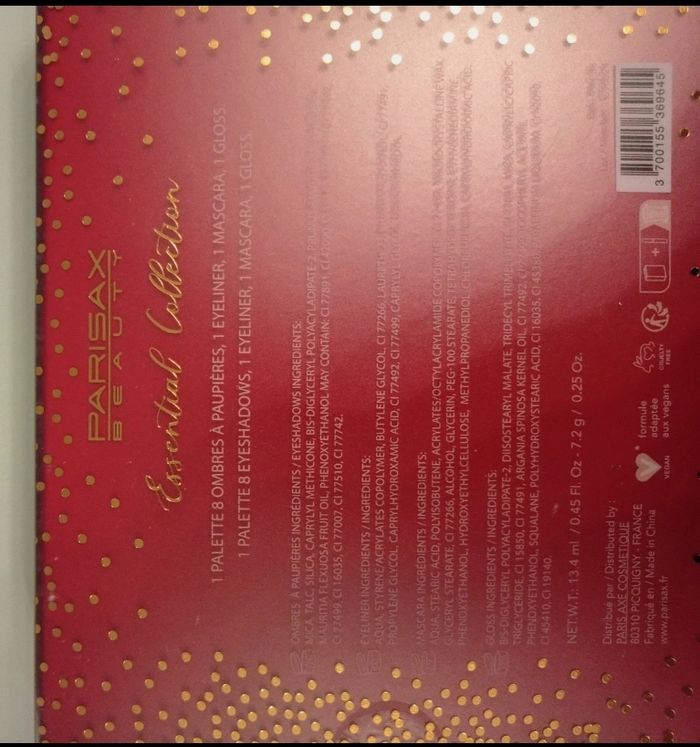 Coffret maquillage essentiel parisAx - photo numéro 3