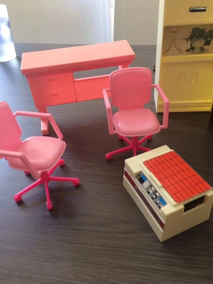 barbie vintage office play set arco mattel - photo numéro 4