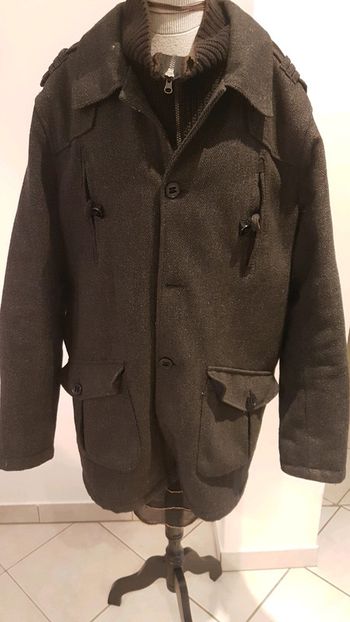 Caban homme gris Chine