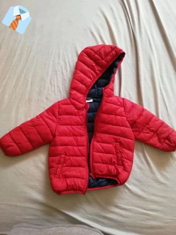 Doudoune Rouge "Tape à l'Oeil" - Taille 18 Mois
