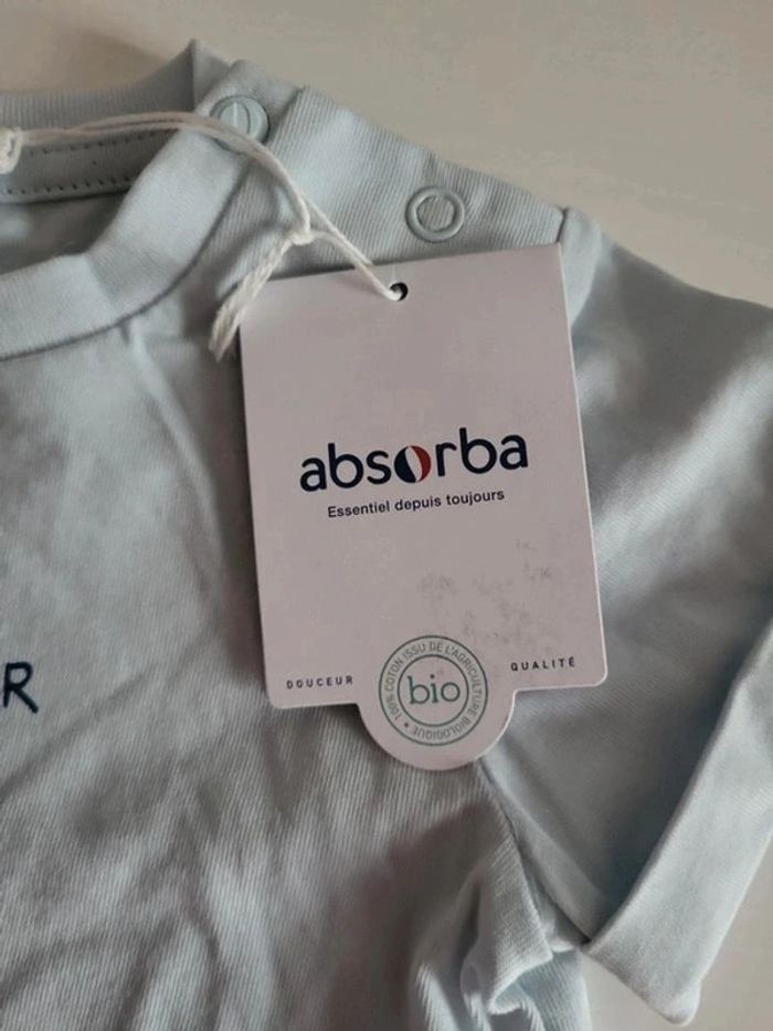 T shirt absorba neuf 18 mois - photo numéro 2